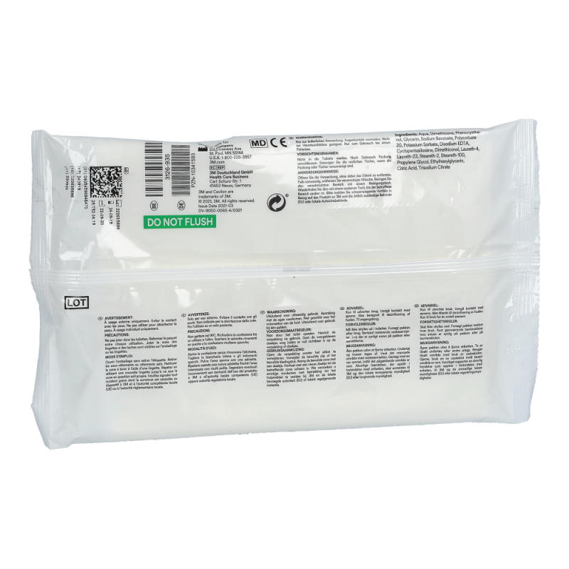 Cavilon 3M Wipes 3in1 9274 1 Pkg.