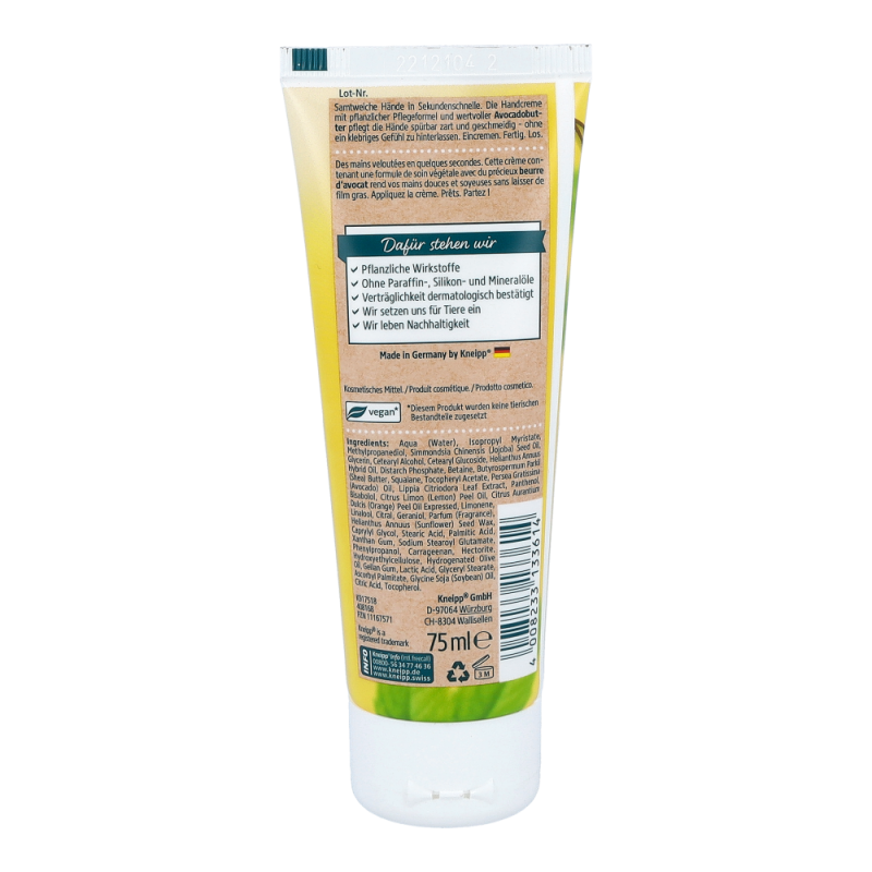 Kneipp Sekunden Handcreme 75ml