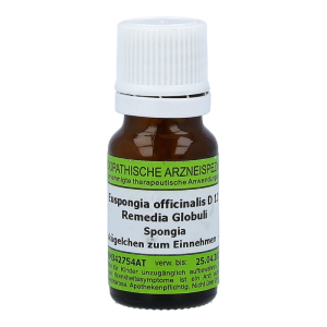 Euspongia Officinalis  Remedia 10 g D 12 Globuli