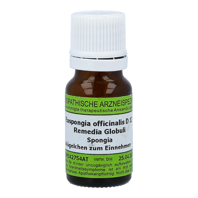 Euspongia Officinalis Remedia 10 g D 12 Globuli