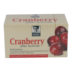 Baders Cranberry Acerola Tee Beutel