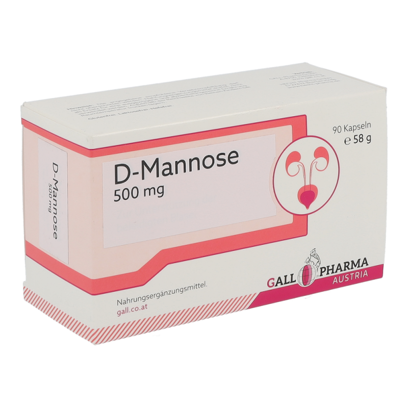 Gall Pharma D-Mannose 500 mg Kapseln 90 Stk.