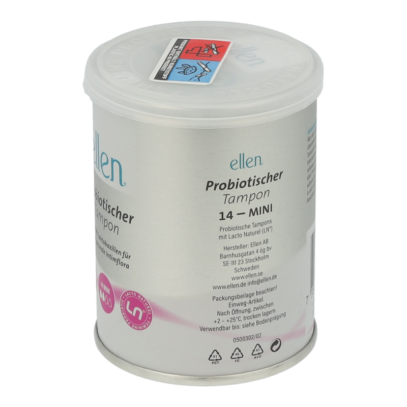 Monatshygiene Tampon Ellen 14 Stk. Mini