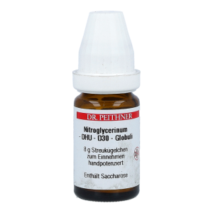 Nitroglycerin DHU 8 g D 30 Globuli