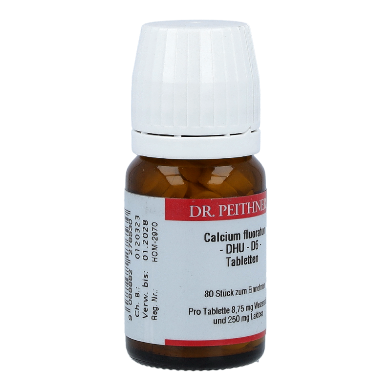 Calcium Fluoratum DHU 80 Stk. D 6 Tabletten