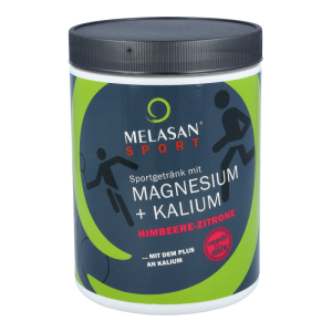 Melasan Sport Sportgetränk mit Magnesium Kalium Himbeere-Zitrone 610 g
