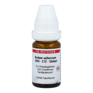 Acidum Sulfuricum DHU 8 g C 12 Globuli