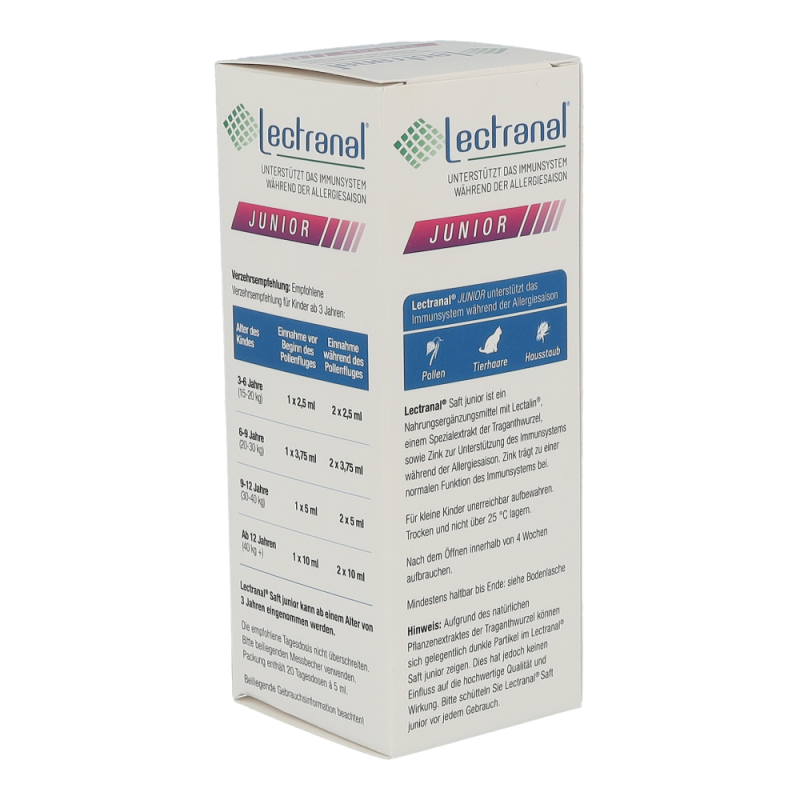 Lectranal ALLERGIESAFT JUNIOR – rein pflanzlich – 100ml