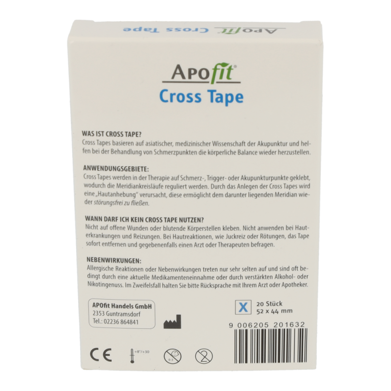 Cross Tape Strips 2 Stk. 5 x 6 – 4 mm