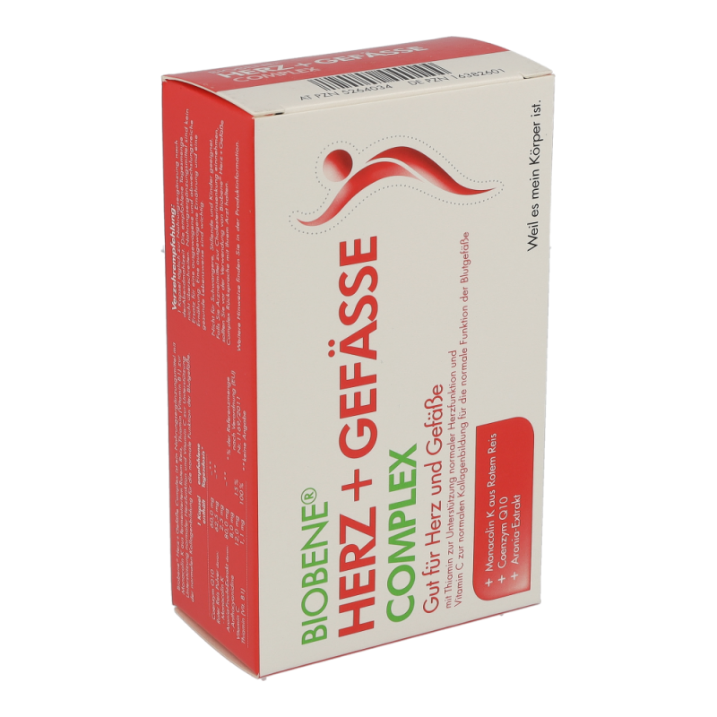 Biobene Herz + Gefäße Kapseln 60 Stk.