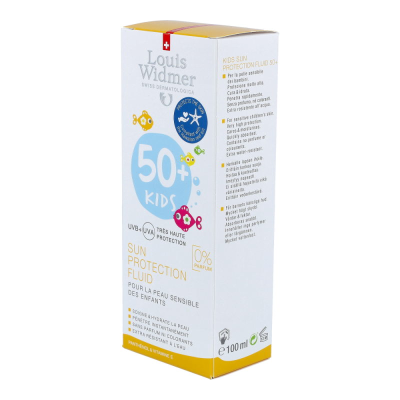 Widmer Sonnenfluid Kids F50 unparfümiert