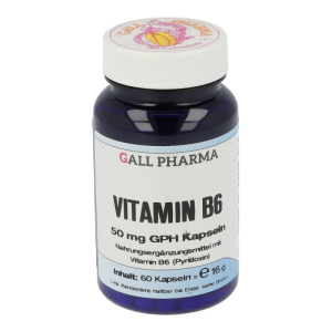 Gall Pharma Vitamin B6 50 mg Kapseln 60 Stk.