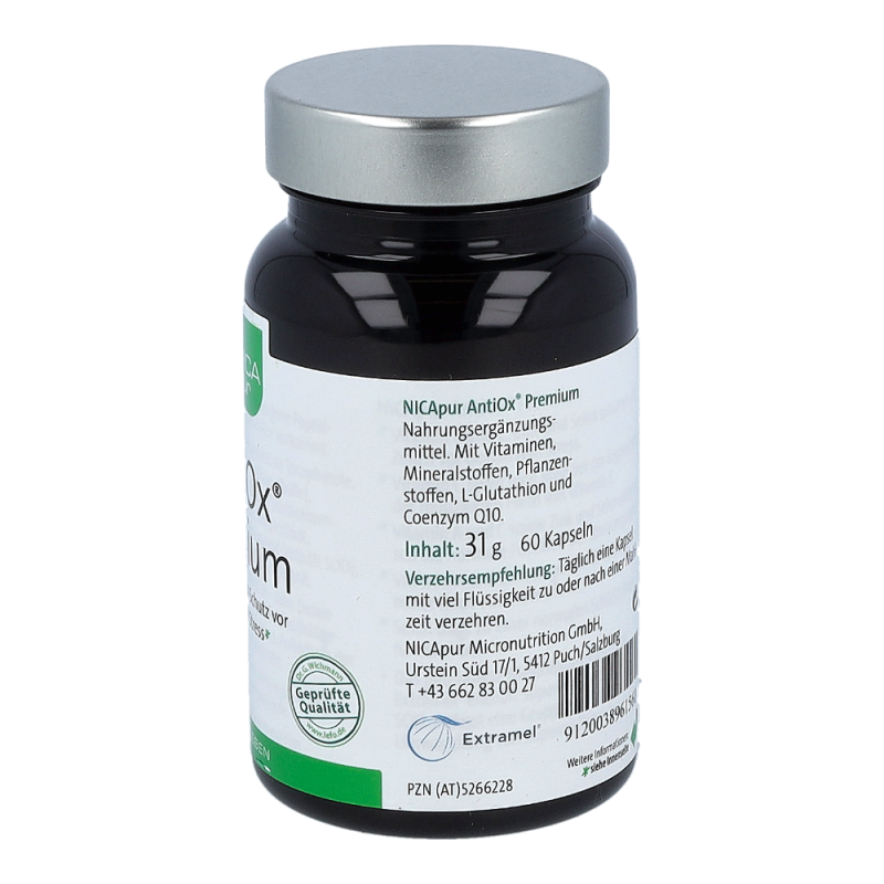 Nicapur AntiOx Premium Kapseln 60 Stk.