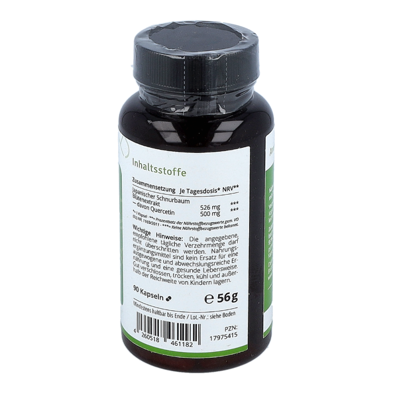 Quercetin Kapseln 500 mg hochdosiert