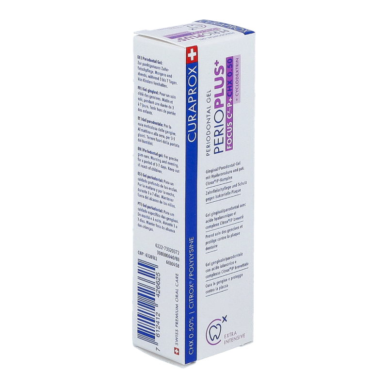 Curaprox Perio Plus+ Focus Zahngel 10 ml