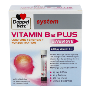 Doppelherz Vitamin B 12 Plus Trinkampullen 10 Stk.
