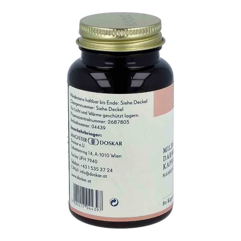 Milde Darmreinigung Flohsamen Kapseln 80 Stk.