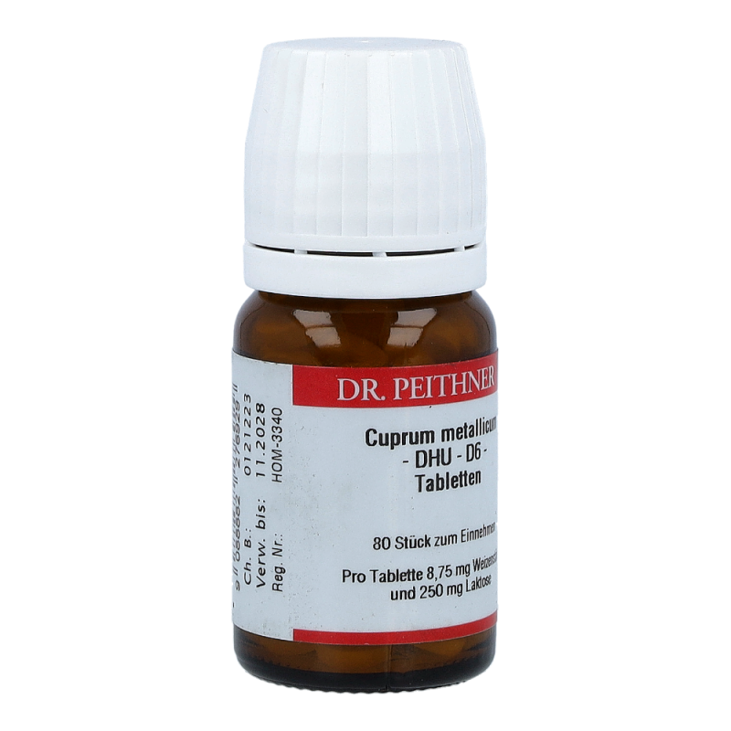 Cuprum DHU 80 Stk. D 6 Tabletten