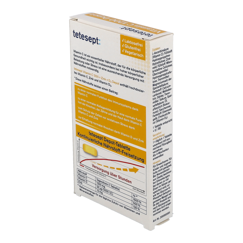 Tetesept Vitamin C 1200 Filmtabletten
