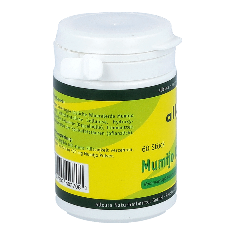 Allcura Mumijo 150 mg Kapseln 60 Stk.