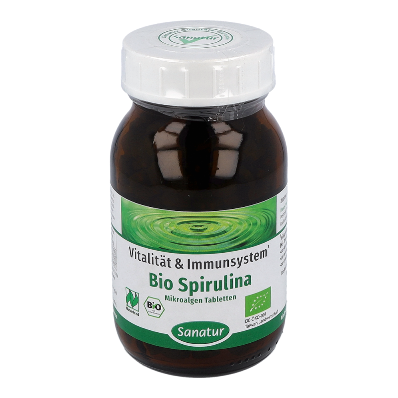 Sanatur Bio Spirulina Tabletten 400 mg 500 Stk.
