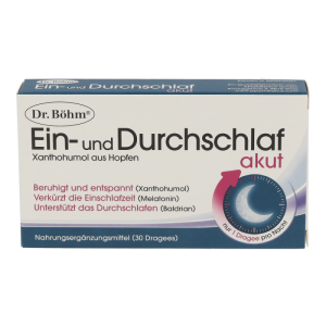 Dr. Böhm EIN- & DURCHSCHLAF akut Dragees