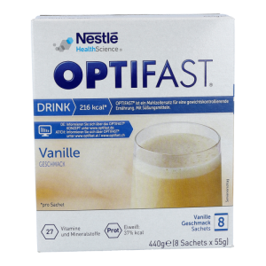 Optifast Drink Vanille 8 x 55 g 1 Pk.
