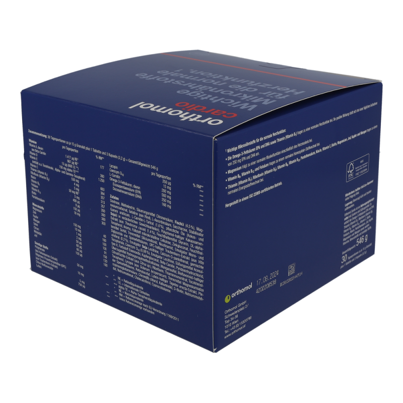 Orthomol Cardio Granulat 30 Stk.