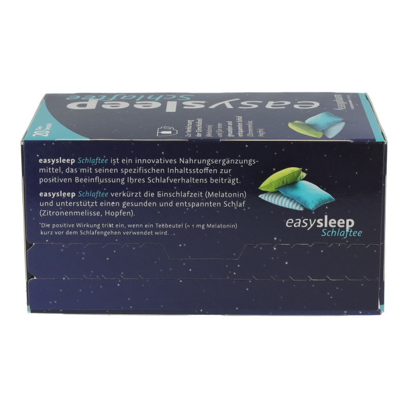 Easysleep SCHLAFTEE verkürzt durch Melatonin die Einschlafzeit – 20 Beutel