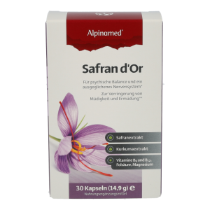 Alpinamed Safran Kapseln 30 Stk.