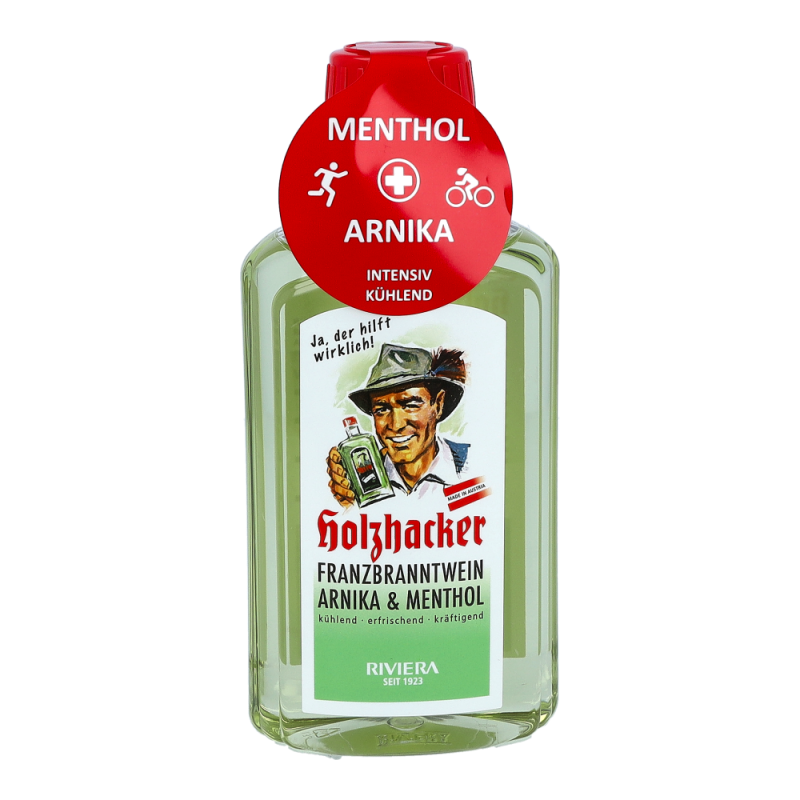 Holzhacker Franzbranntwein Menthol & Arnika 250 ml