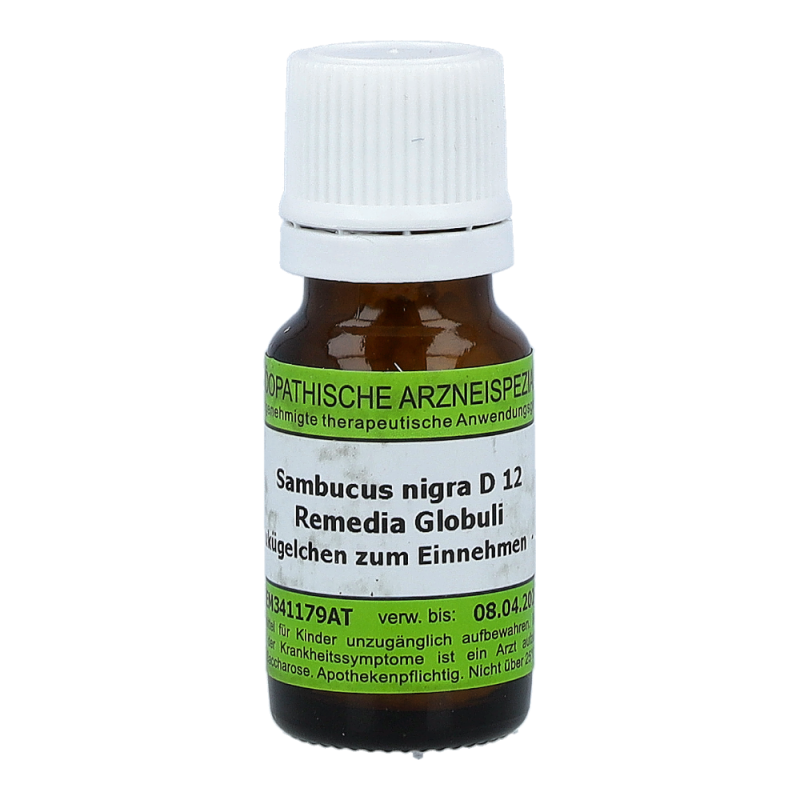 Sambucus Remedia 10 g D 12 Globuli