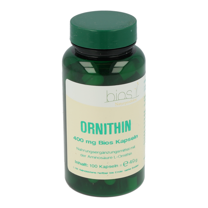 Bios Ornithin 400 mg Kapseln