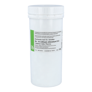 Adler Pharma Schüßler Nr. 16 Lithium Chloratum 500 g D 12