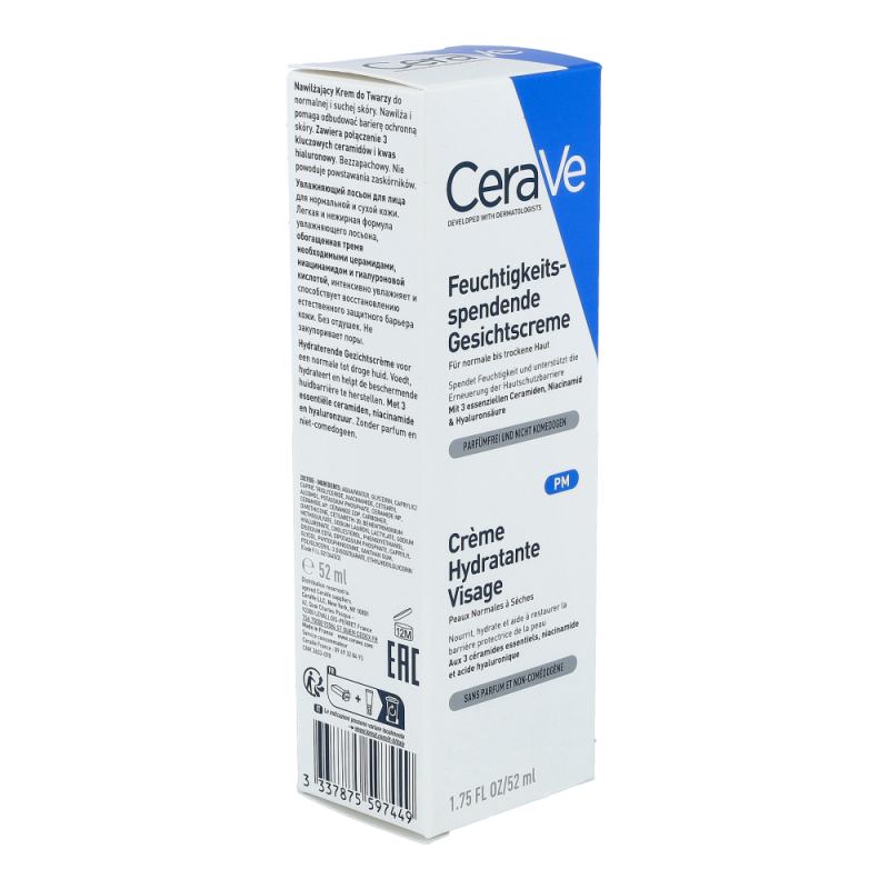 CeraVe Feuchtigkeitsspendende Gesichtscreme 52 ml