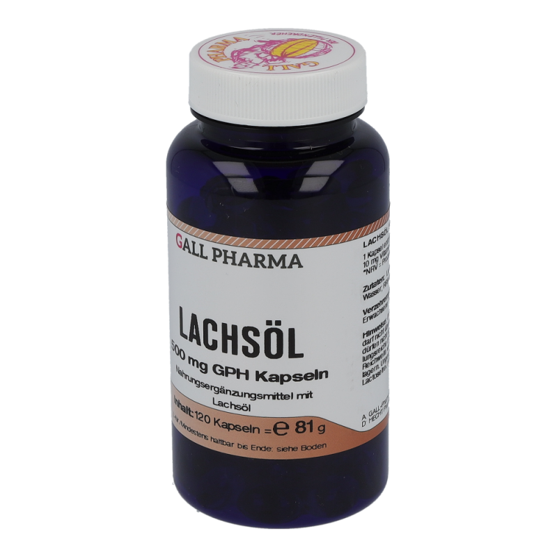 Lachsöl 500mg Kapseln