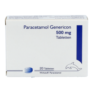 Paracetamol Genericon 500 mg Tabletten 20 Stk.