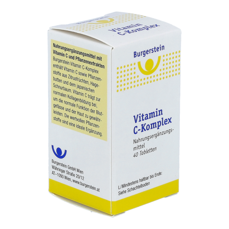 Burgerstein Vitamin C Komplex plus Bioflavonoide 40 Stk.