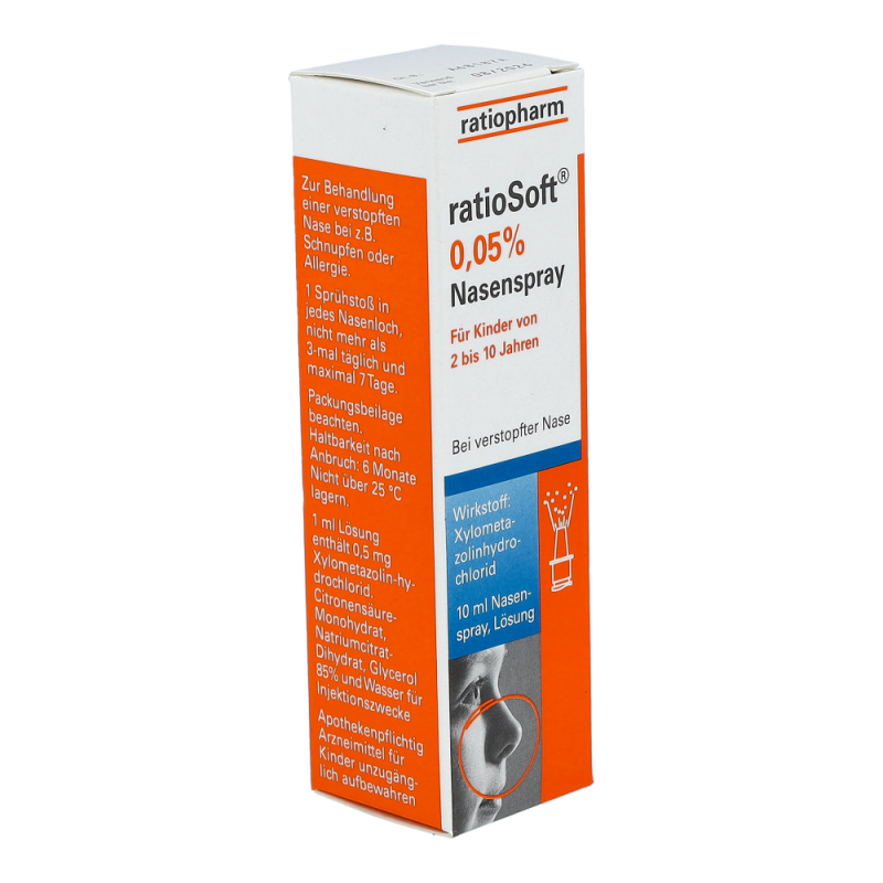 RatioSoft 0,05 % Nasenspray 10 ml