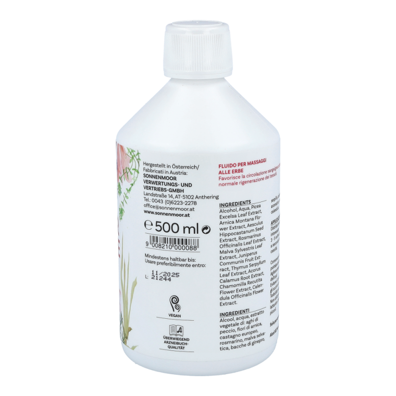 SonnenMoor Kräuter-Massagefluid