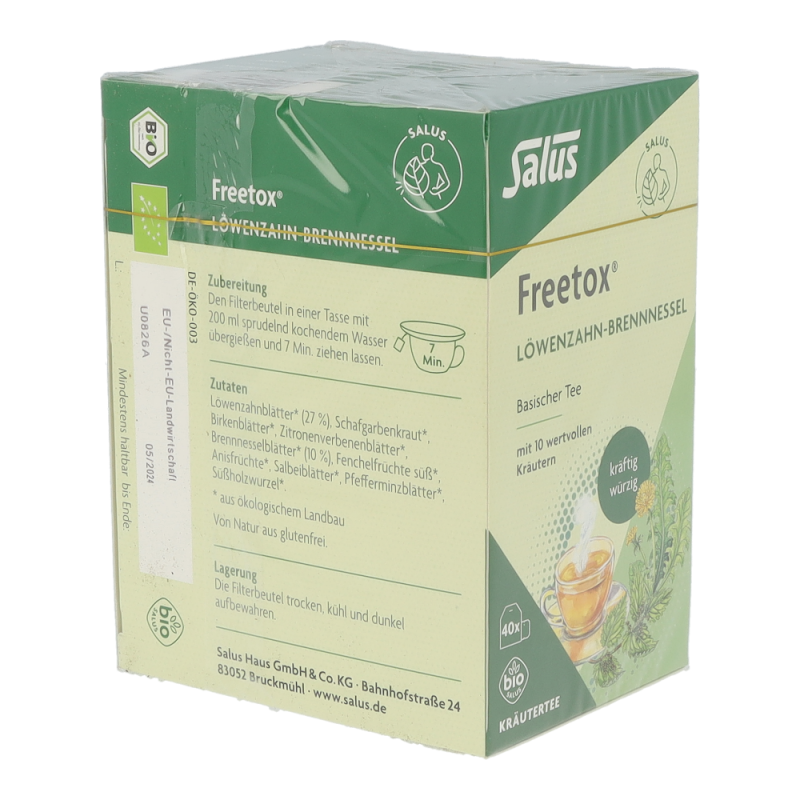 Salus Freetox Bio Kräutertee 40 Stk.