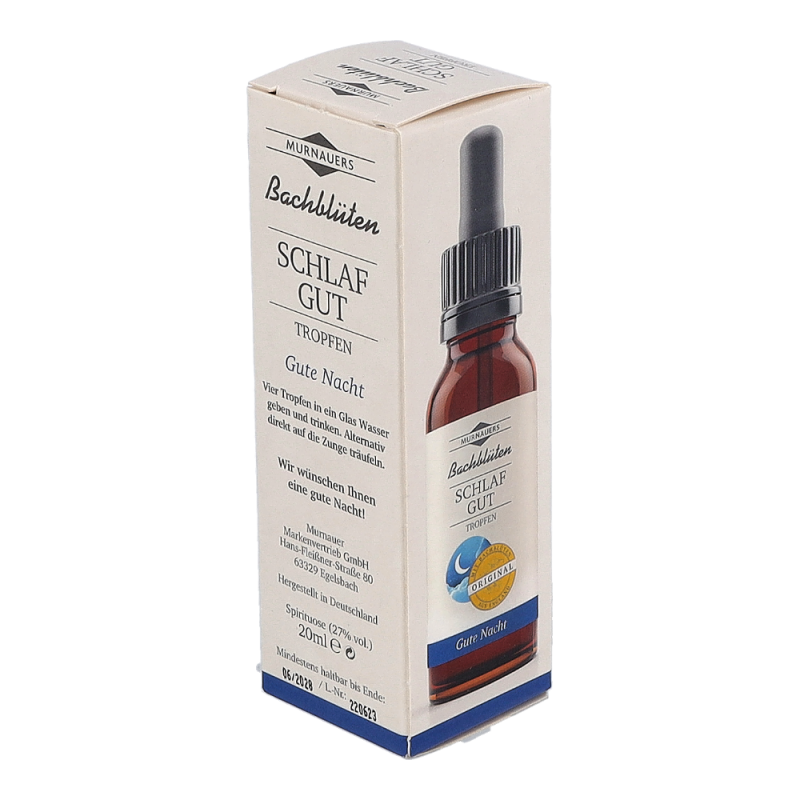 Murnauers Bachblüten Tropfen Schlaf Gut 20 ml