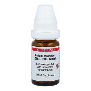Kalium Chloratum DHU 8 g C 30 Globuli