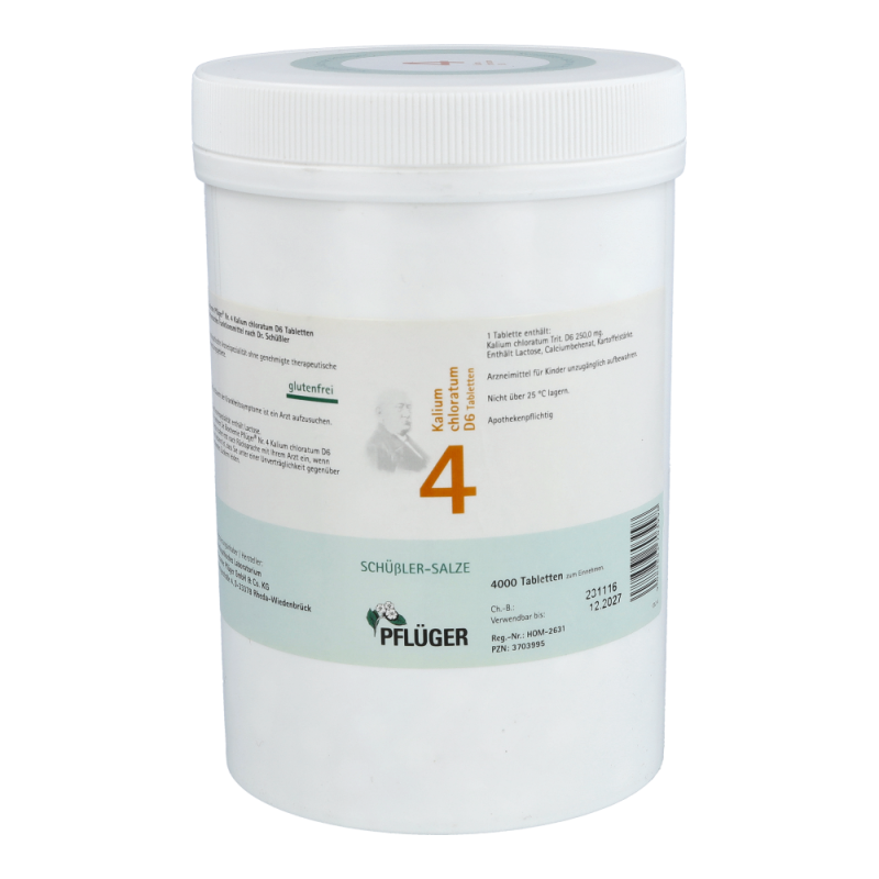 Pflüger Dr. Schüßler Nr. 4 Kalium Chloratum 1 kg