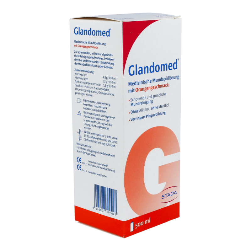 Glandomed Mundspülung 500 ml