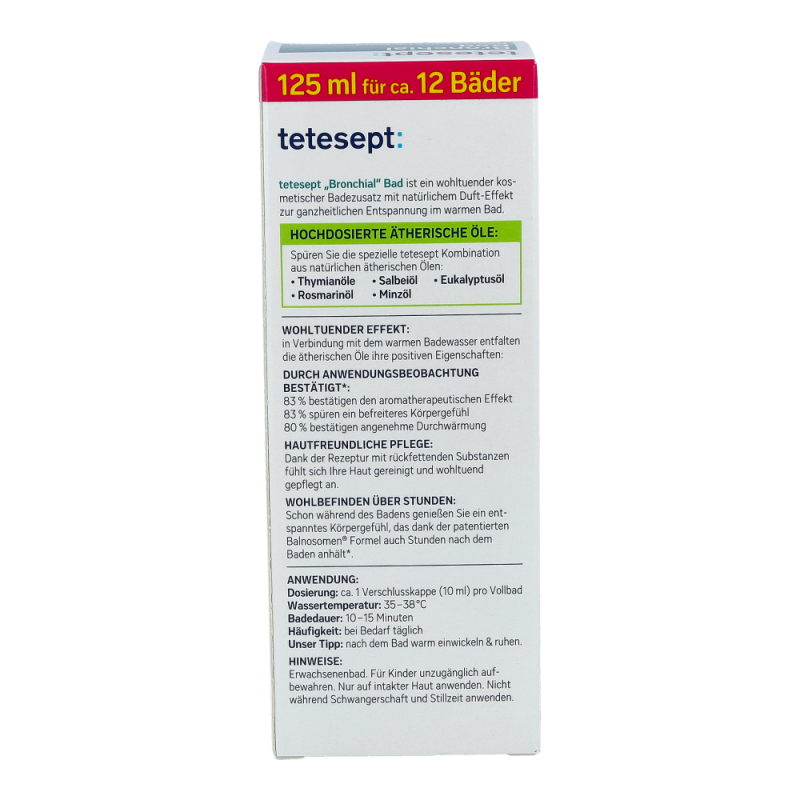Tetesept Bronchial Bad 125 ml