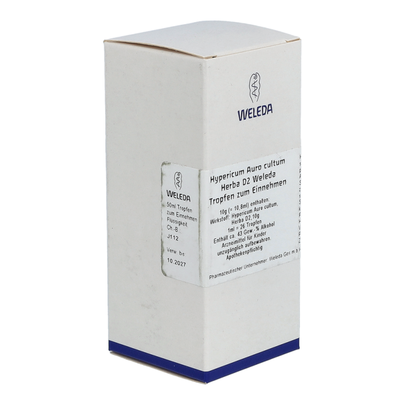 Weleda Hypericum Auro Cultum D 2 Dilutum 50 ml