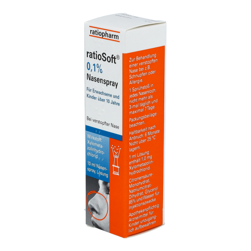 RatioSoft 0,1 % Nasenspray 10 ml