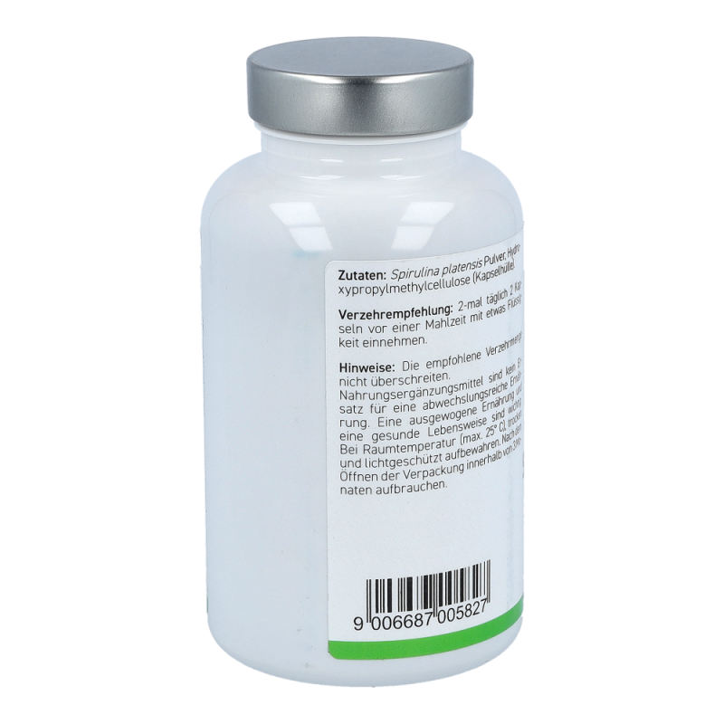Melasan Spirulina Platensis 500 mg Kapseln 120 Stk.