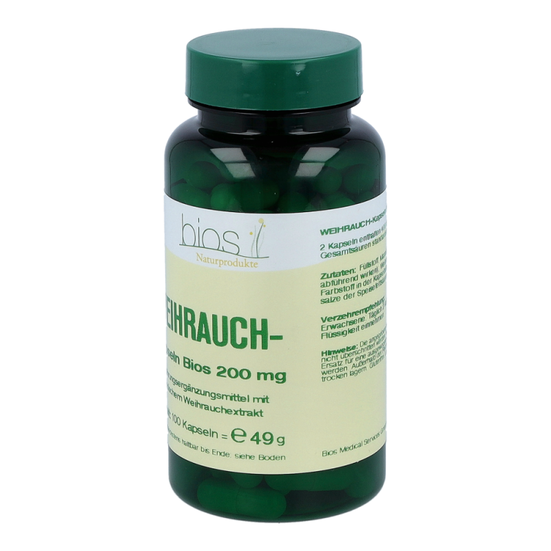 Bios Weihrauch 200 mg Kapseln